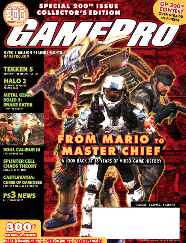 GamePro Issue 200 (May 2005) cover
